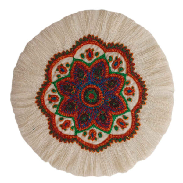 Pateh Kerman's Eleganz Handgefertigte Pateh Tischdecke Ghatreh