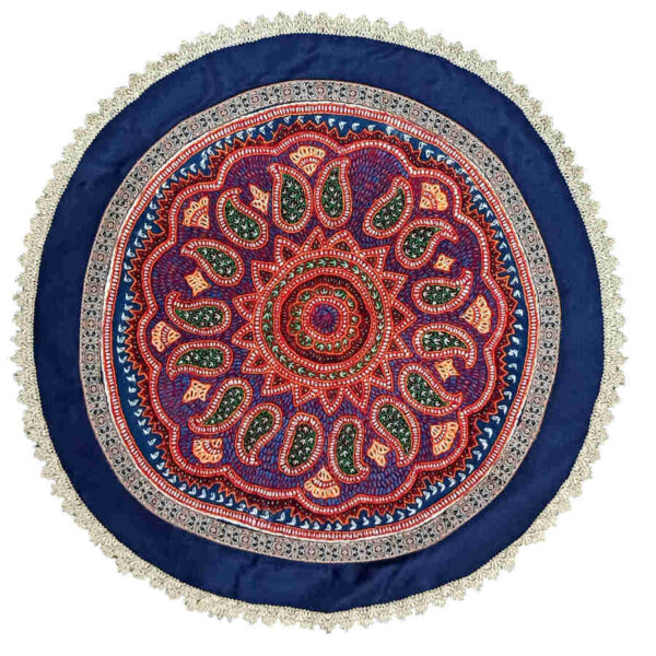 Pateh Traditionelle Kermans Erbe Handgefertigte Tischdecke Toranj