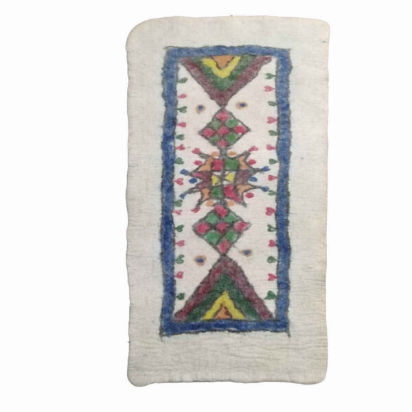 Persischer Wollfilzteppich 100% natürlich und handgefertigt Rasta