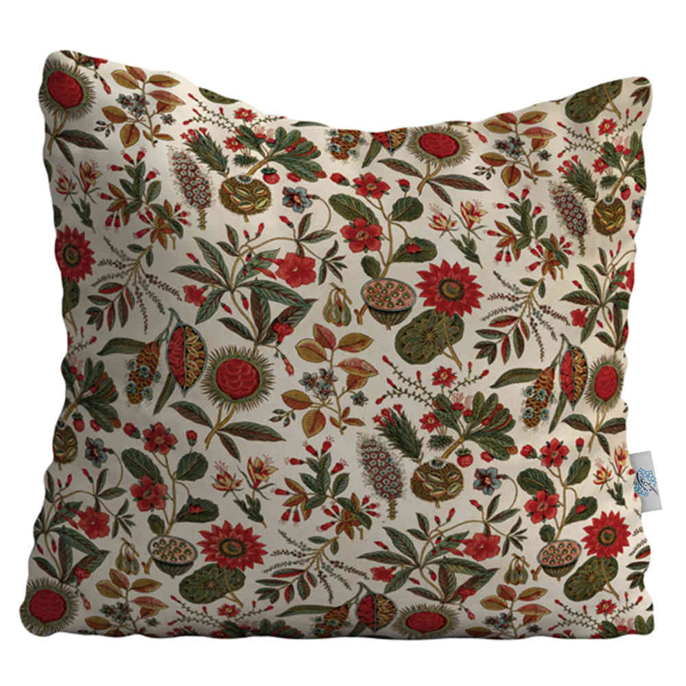 Floral Stil Samt Kissenbezug - Baghcheh Design (Set von 2)