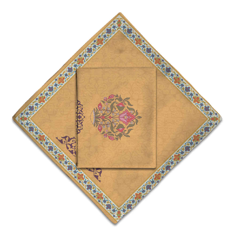 Reisegebetsteppich für Muslime, taschengröße & tragbar, Sajada creme