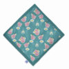 Reisegebetsteppich für Muslime, taschengröße & tragbar, Sajada blaue Blumen