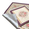 Reisegebetsteppich für Muslime, taschengröße & tragbar, Sajada creme Eslimi