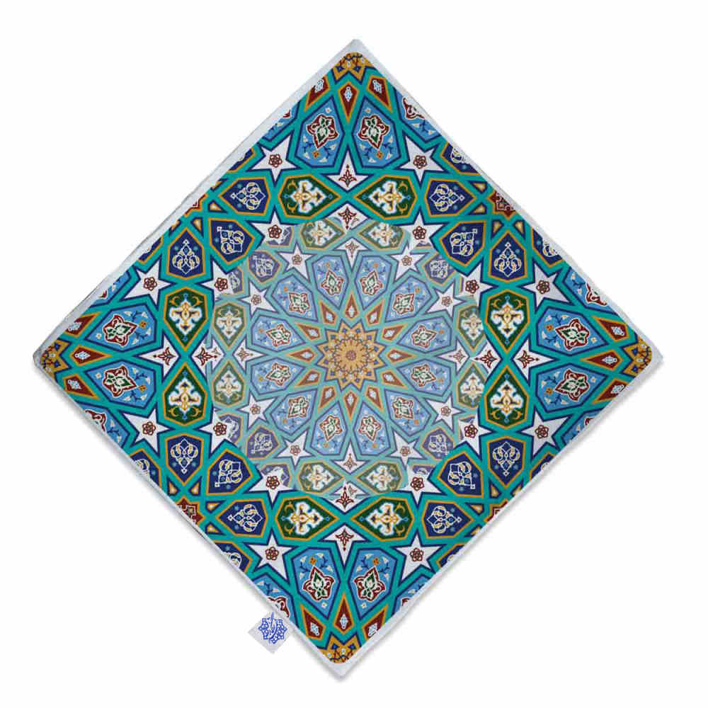 Reisegebetsteppich für Muslime, taschengröße & tragbar, Sajada blau Eslimi