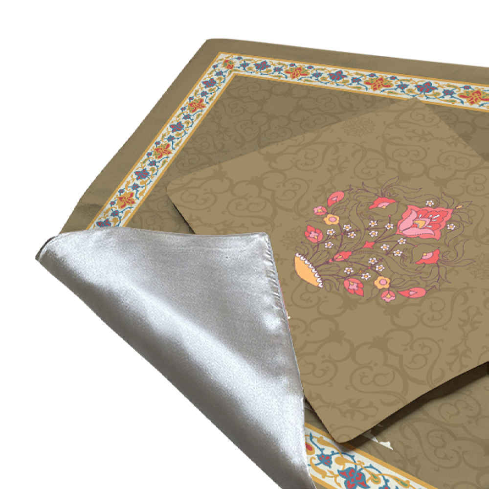 Reisegebetsteppich für Muslime, taschengröße & tragbar, Sajada Eslimi Design