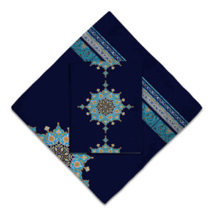Reisegebetsteppich für Muslime, taschengröße & tragbar, Sajada marineblau