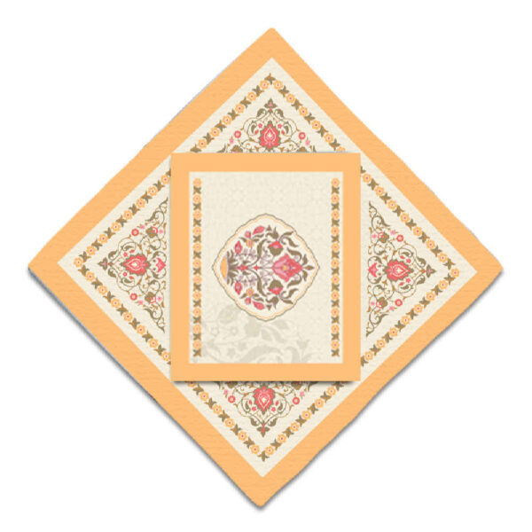 Reisegebetsteppich für Muslime, taschengröße & tragbar, Sajada creme Eslimi