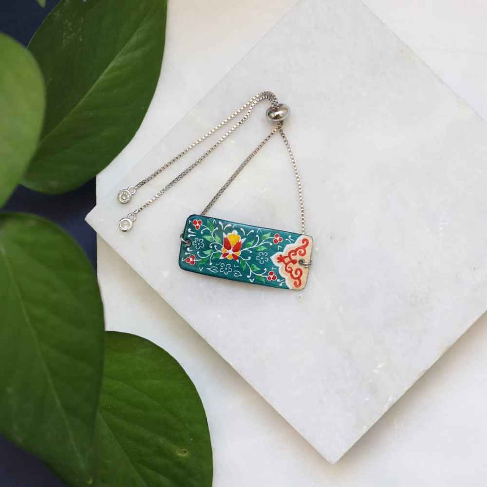 Persisches Minakari Schmuckset Modell Victoria