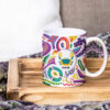 Persische Keramik-Kaffeetasse mit Sternzeichen-Motiv Tir