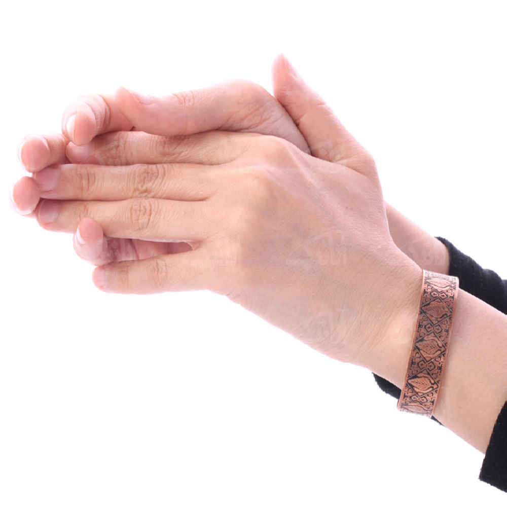 Persisches Kupferarmband Affirmation – Haleh