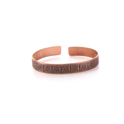 Persisches Kupfer-Cuff-Armband – Modell Nazanin, traditioneller Schmuck