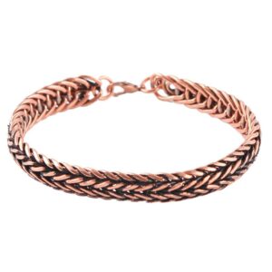 Kupferarmband – Geflochtenes Raika Modell