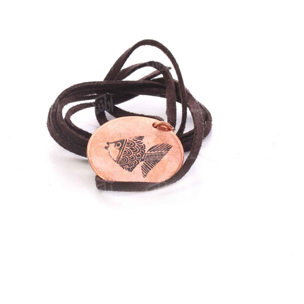 Persische Symbol-Kupfer-Halskette Künstlerisch – Mahi