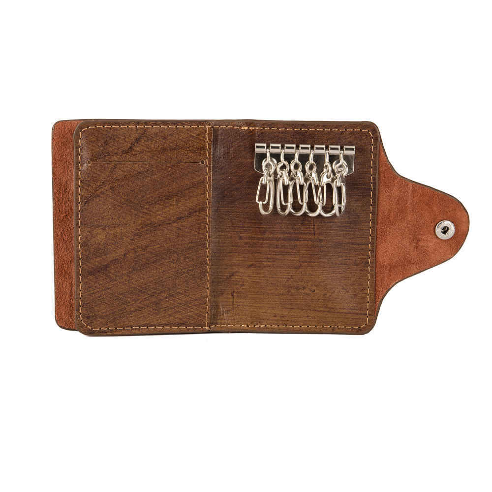 Persischer Leder-Schlüsselanhänger Modell Mah Shahrivar