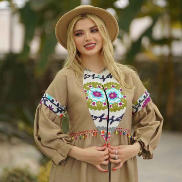 Persisches Damen-Manto „Bahareh“ – zeitloses Design