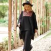 Elegantes Persisches Manto „Pooneh“ im traditionellen Stil