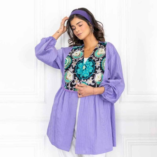 Stilvolles persisches Manto-Modell „Saba“ – tradition trifft auf modernen Chic