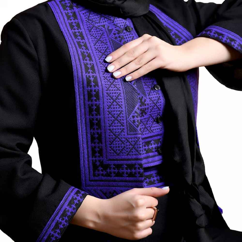 Persisches Manto-Set mit Hose und Weste – Modell „Delina“