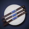 Leder- und Kupferarmband Minakari - Künstlerisch Raika