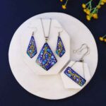 Persisches Minakari Schmuckset Modell Arghavan