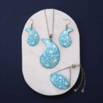 Persisches Minakari Schmuckset Modell Darya