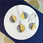 Persisches Minakari Schmuckset Modell Hiva
