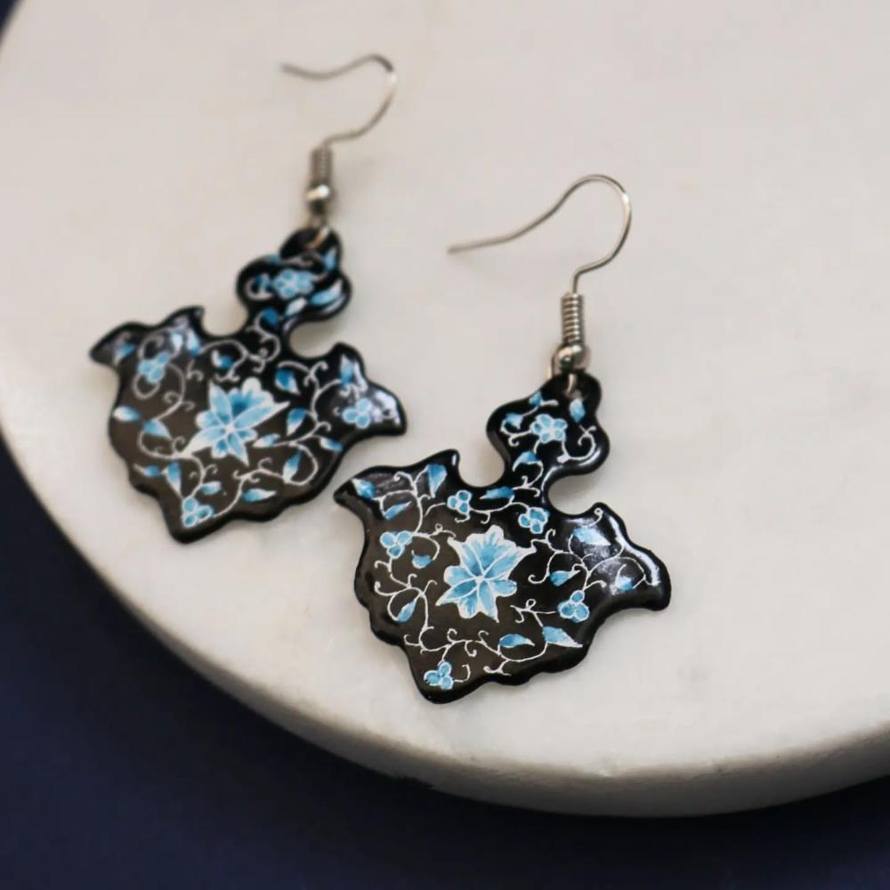 Persisches Minakari Schmuckset Modell Mahtab