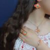 Persisches Minakari Schmuckset Modell Paeez