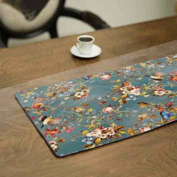 Persische Eleganz Samt Tischläufer Modell Donya