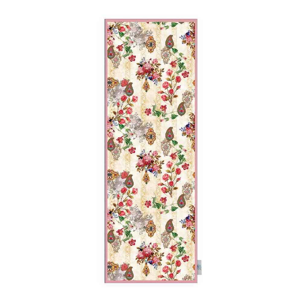 Persische Eleganz Samt Tischläufer Modell Golsar