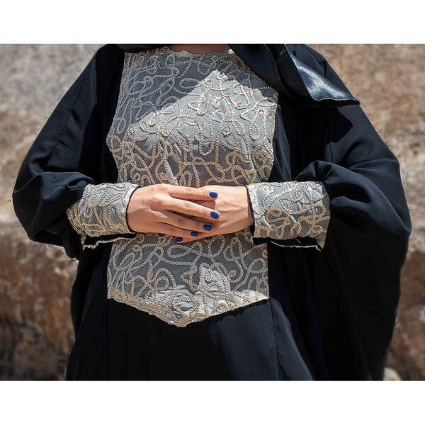 Elegante Schmetterlings-Abaya für Frauen – Inspirierte Design