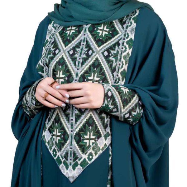 Elegante Schmetterlings-Abaya für Frauen – Inspirierte mit Front-Open-Style