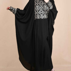 Elegante Schmetterlings-Abaya für Frauen – Inspirierte Details