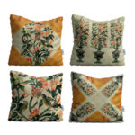 Samt Kissen Set – Bagh Design (Set von 4)