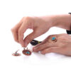 Kupferschmuckset Modell Cheshm Nazar