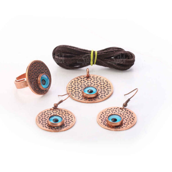 Kupferschmuckset Modell Cheshm Nazar
