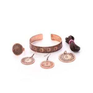 Kupferschmuckset Modell Javaneh