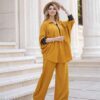 Set aus persischem Manto und Hose – Modell „Tiara“: Elegante Kombination aus traditionellem Design