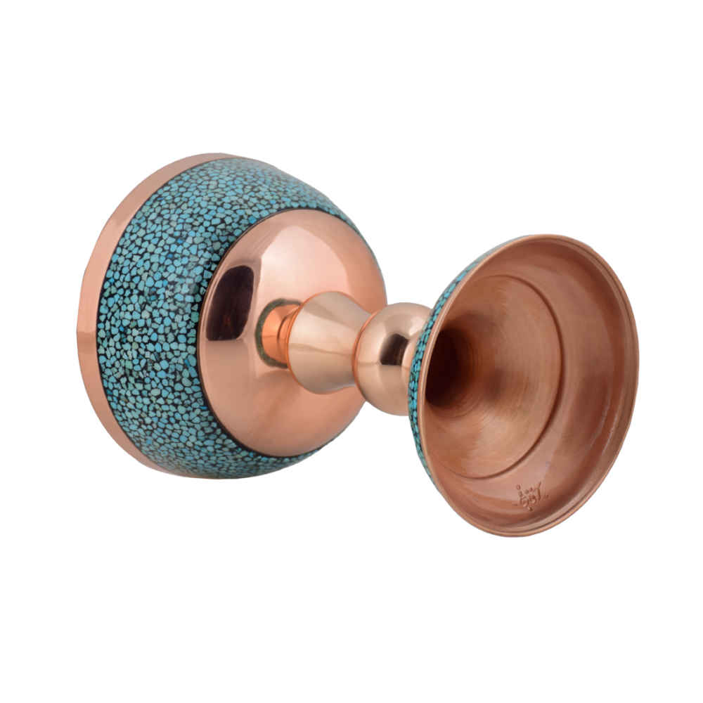 Dekoschale Persisch Handgefertigte Türkis-Einlage Tanaz