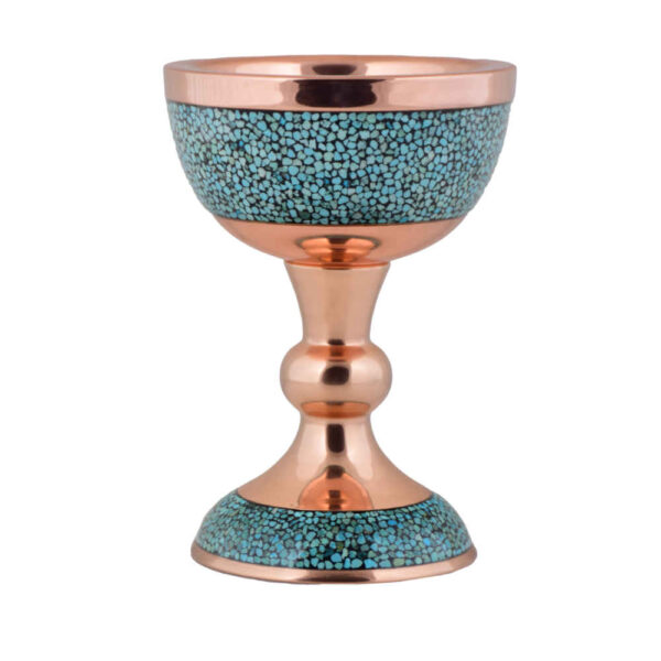 Dekoschale Persisch Handgefertigte Türkis-Einlage Tanaz