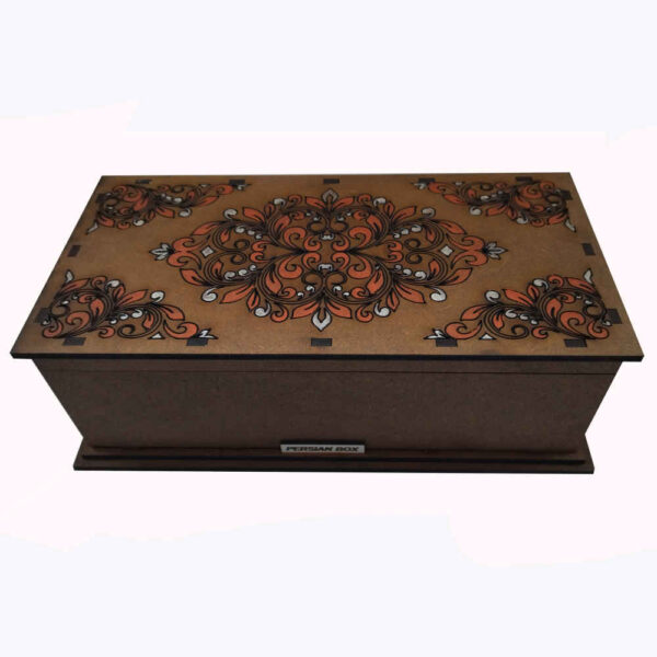 Holz-Nuss-Aufbewahrungskasten Modell Salva