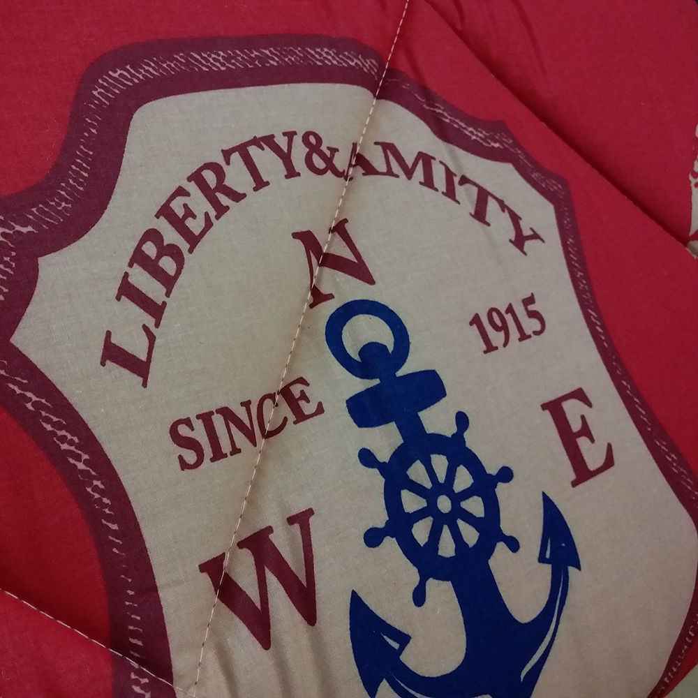 4-teiliges Bettwäsche-Set für Einzelbett – Anchor