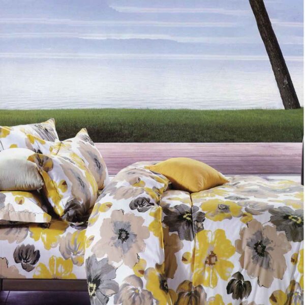 4-teiliges Bettwäsche-Set für Einzelbett – Papion