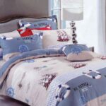 4-teiliges Bettwäsche-Set für Einzelbett – Ship