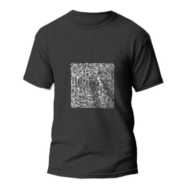 Verzerrungs-Effekt T-Shirt – Modell Distortion | Dunkles Grunge-Design
