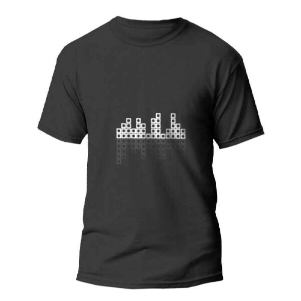 Schallwellen T-Shirt – Modell Echoes | Audio-inspiriertes Streetwear