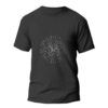 Tintenfleck T-Shirt – Modell Stain | Dunkles Grunge-Kunstdesign