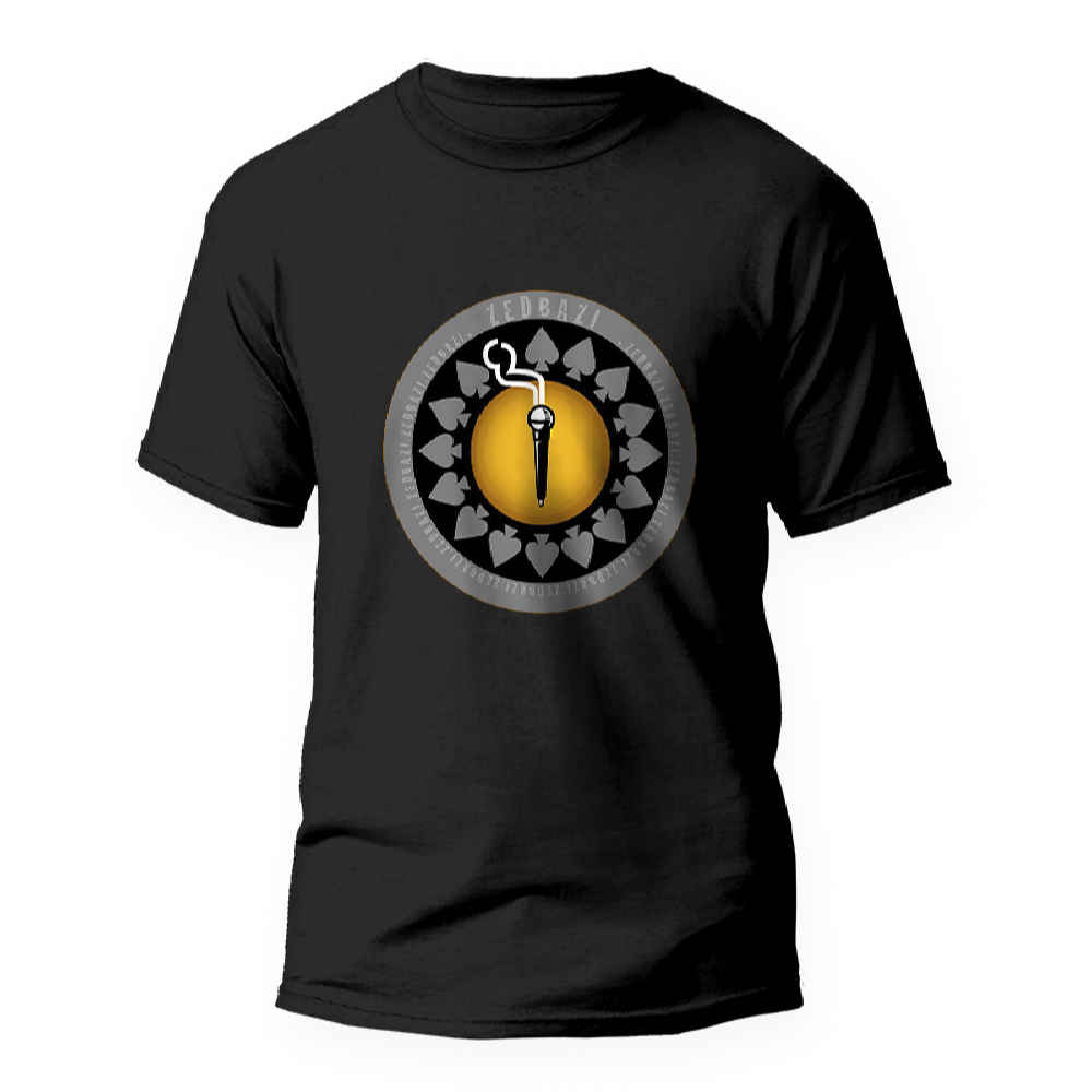 Zedbazi Band T-Shirt – Modell Zedbazi | Kultiges Rap-Streetwear-Design