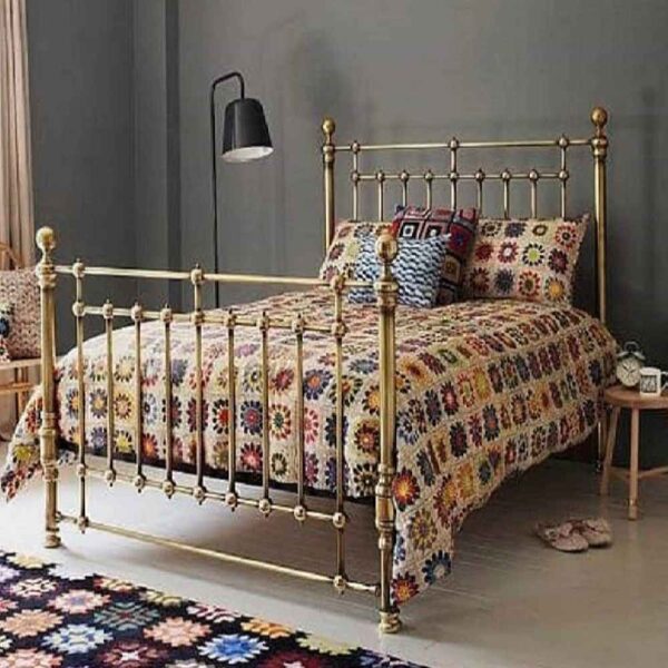 Baumwoll-Crochet-Bettüberwurf – Afghanischer Stil, Bunte Decke – Arezoo