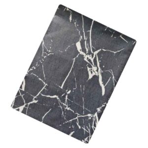 Baumwoll-Bettlaken für Doppelbett – Weich & Langlebig, Marble